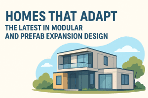 Homes That Adapt: The Latest in Modular and Prefab Expansion Design