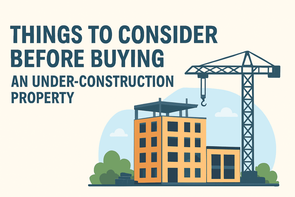 Things to Consider Before Buying an Under-Construction Property