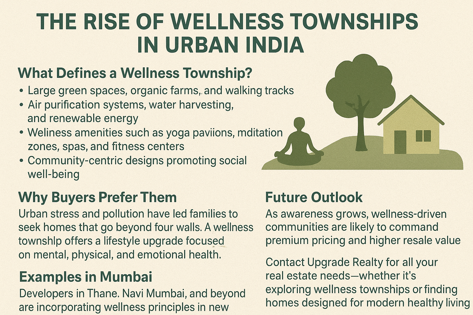 The Rise of Wellness Townships in Urban India The Rise of Wellness Townships in Urban India