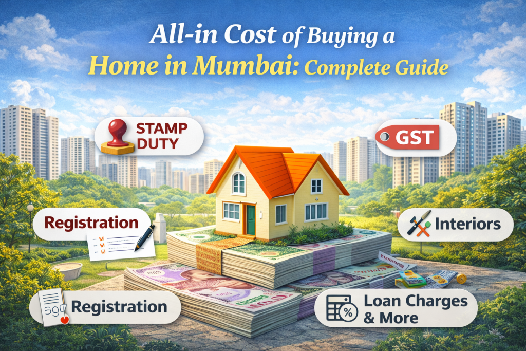 How to Estimate All-in Cost of Your Home (Stamp Duty, Registration, Interiors, etc.)