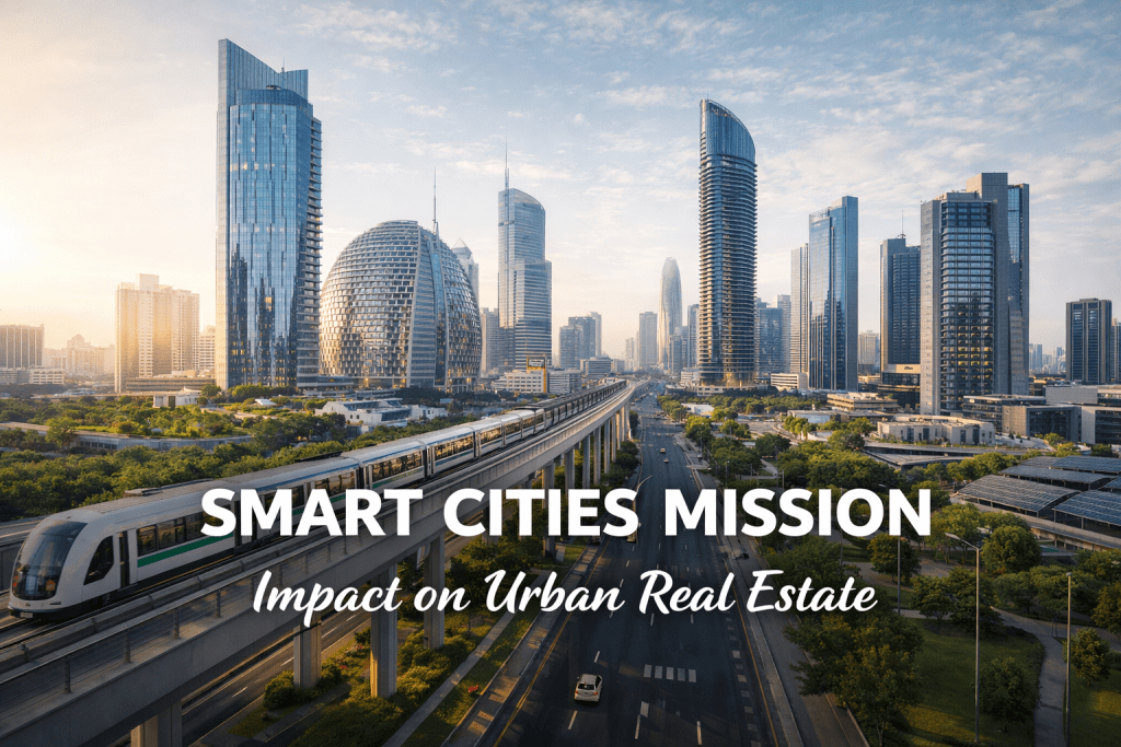 Smart Cities Mission and Its Impact on Urban Real Estate smart cities shaping urban futures