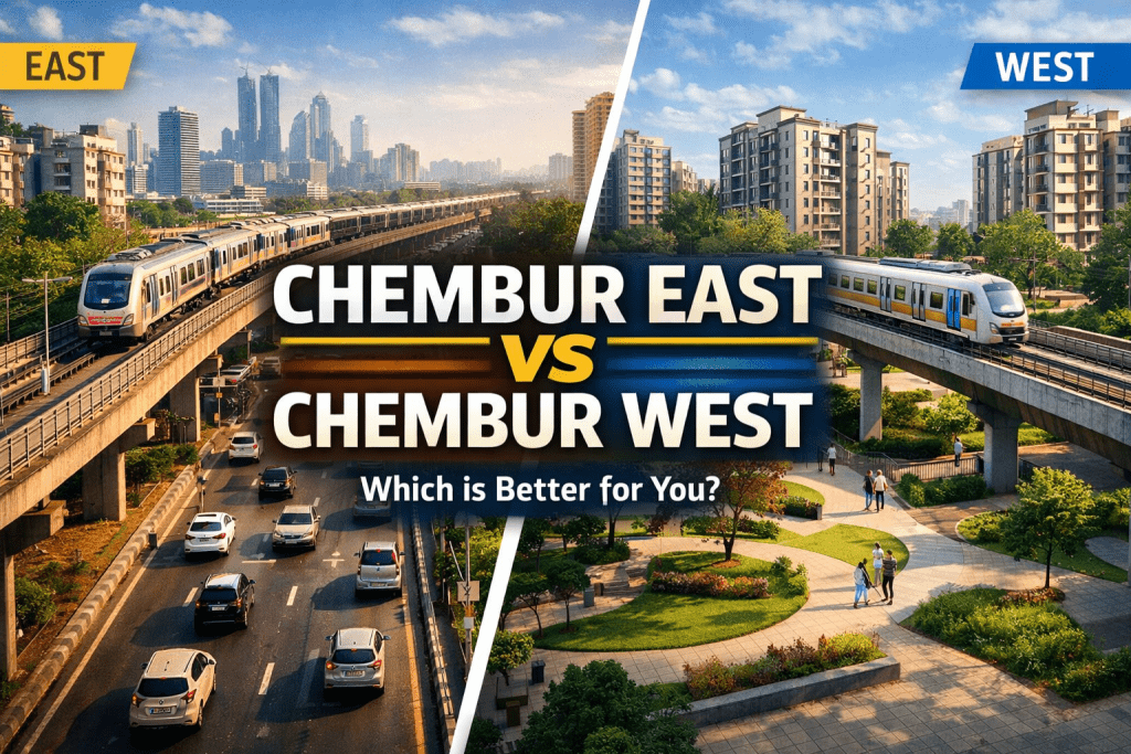 Chembur East vs. Chembur West: Which Area is Better for You? Chembur East vs. Chembur West: Which Area is Better for You?
